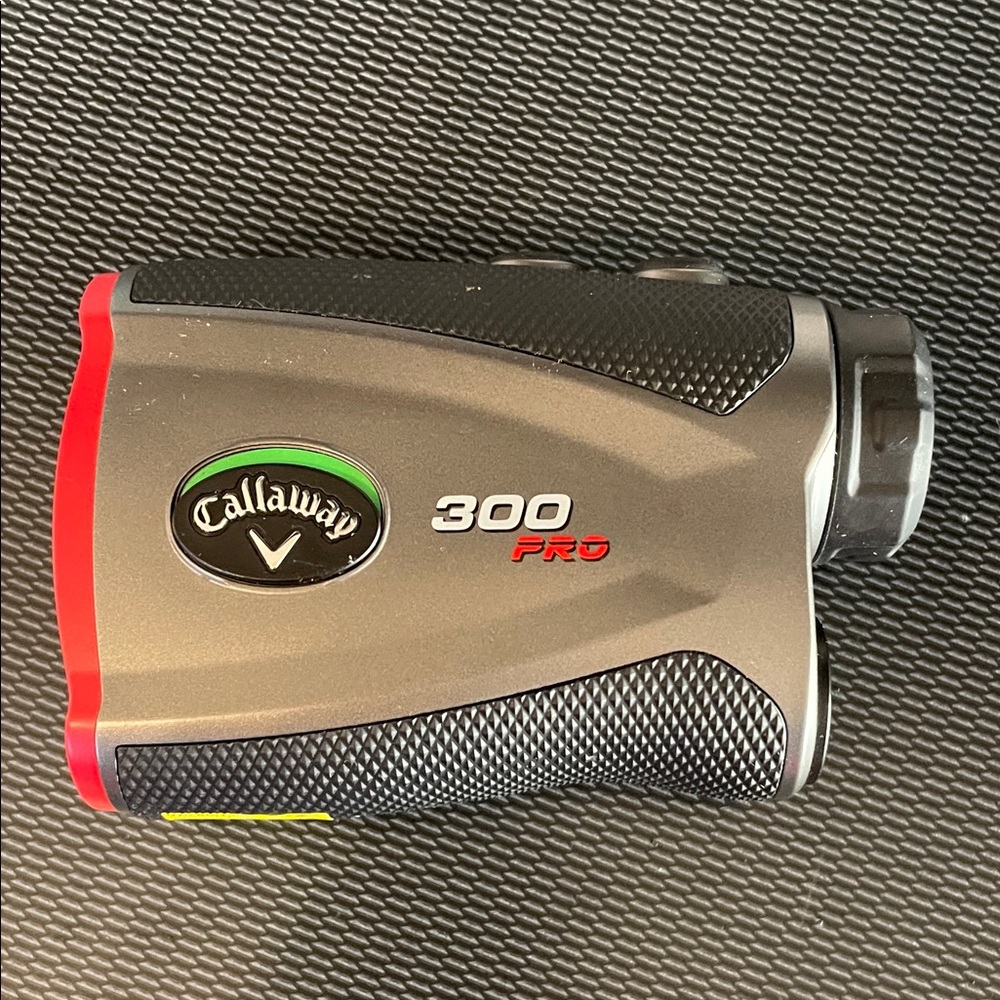 Callaway 300 Pro Rangefinder in Black, Gray, and Red